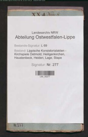 Kirchenvisitationen