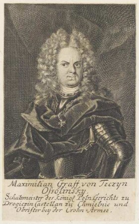 Bildnis des Maximilian Graff von Teczyn Ossolinsky