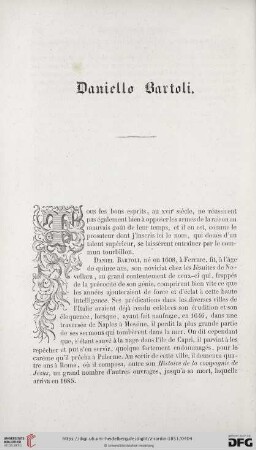 Daniello Bartoli