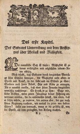 Xenophons Denkwürdigkeiten des Sokrates zur Beförderung der sokratischen Lehr-Art, Zweites Stück. 2tes bis 4tes Buch
