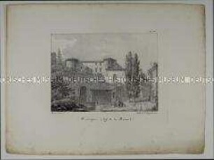 Montelegier (Nr. 76 des Mappenwerkes: Souvenirs Pittoresques)