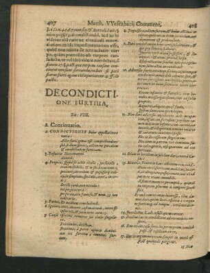 De Condictione Furtiua. Tit. VIII.