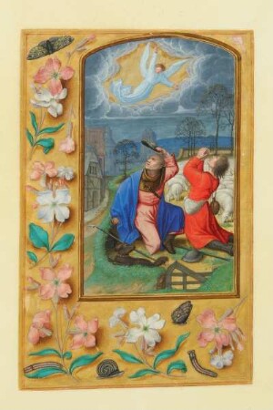 fol. 18: Hirtenverkündigung (Simon Bening)