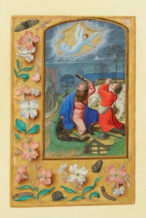 fol. 18: Hirtenverkündigung (Simon Bening)