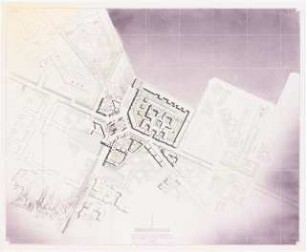 Moritzplatz, Berlin-Kreuzberg Schinkelwettbewerb 1983: Lageplan 1:1000