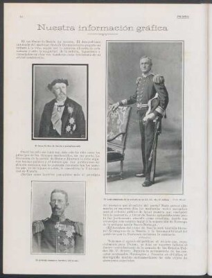 [Fotografía de] † Oscar II, Rey de Suecia y poeta laureado