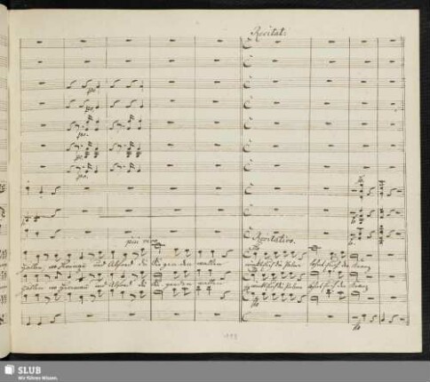 [No. 11 Chor] No. 10. Recit: Das Wort des Herrn ist Felsengrund