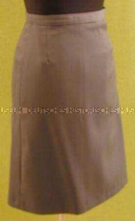 Rock zur Uniform für weibliche Angehörige des Deutschen Roten Kreuzes der DDR