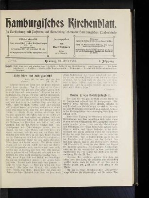 Doktor F. von Bodelschwingh