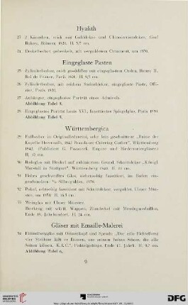 Eingeglaste Pasten (Nr.25-28)