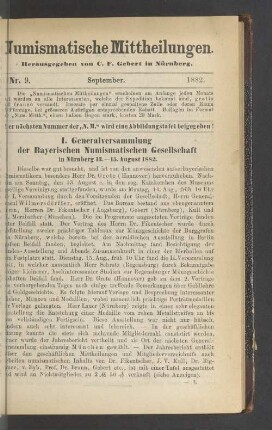 Nr. 9. September 1882