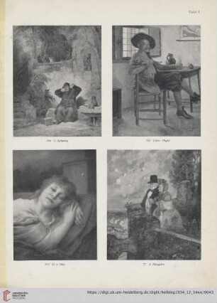 Tafel I-VI