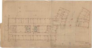 Bestelmeyer, German; Bonn (Nordrhein-Westfalen), Mühlheimerplatz; Verwaltungsgebäude - Mappe 1: Grundriss EG