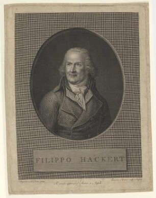 Bildnis des Filippo Hackert