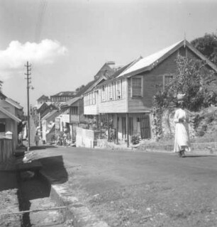 Reisefotos Grenada. St. George's. Straßenbild