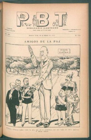 Amigos de la paz - [Caricatura]