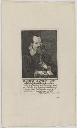 Bildnis des Scipio Gentilis