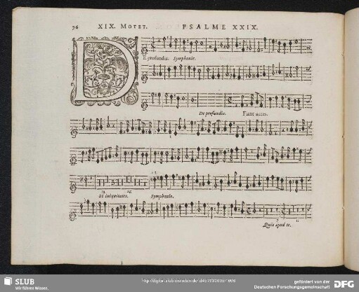 XIX. De profundis clamavi ad te Domine