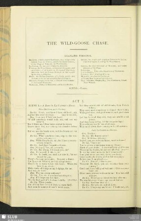 The Wild-Goose Chase