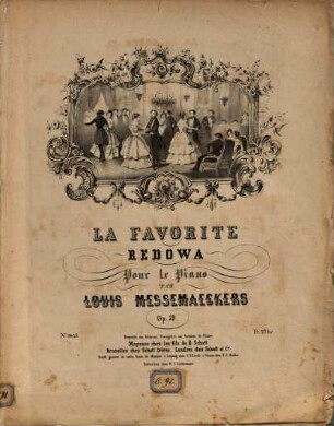 La favorite : redowa pour le piano : op. 59