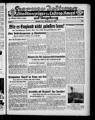 Stadtanzeiger für Castrop-Rauxel und Umgebung : Castroper Zeitung, Rauxeler Neueste Nachrichten ; [...] ; Herner Zeitung