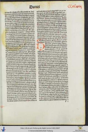 Prologus sancti Hieronymi in Danielem prophetam