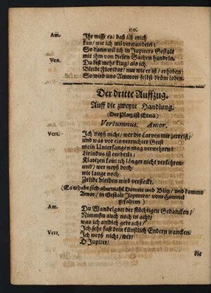 Der dritte Auffzug. Auff die zweyte Handlung.