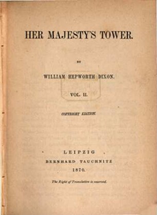 Her Majesty's tower, 2