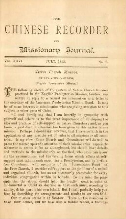 No. 7. July, 1895