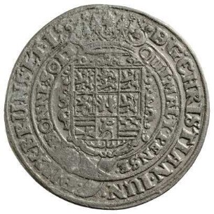 Münze, Sterbetaler, 1626