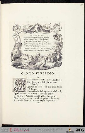 Canto vigesimo
