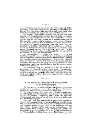 Vergangenheit und Gegenwart der Hochschulpädagogik