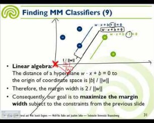 Support vector machines (8.6.2011)