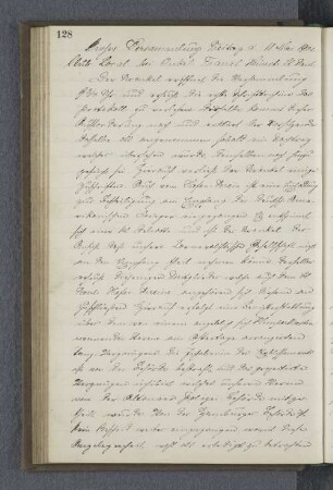 Grosse Versammlung Freitag d. 18. Mai 1900.