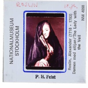 Roslin, Dame mit Schleier