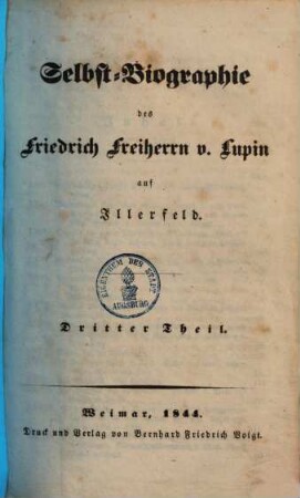 Selbst-Biographie des Friedrich Freiherrn v. Lupin auf Illerfeld, 3