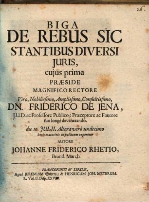 Biga De Rebus Sic Stantibus Diversi Iuris