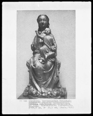 Thronende Muttergottes