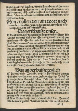 Das ander haißt teglich