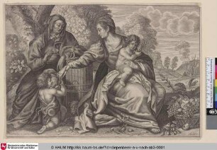 [Maria mit dem Kinde, der Hl. Anna und Johannes dem Täufer]