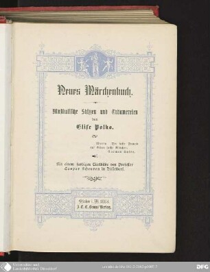 Neues Märchenbuch : musikalische Skizzen und Träumereien