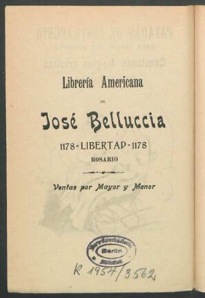 [Publicidad] Librería Americana