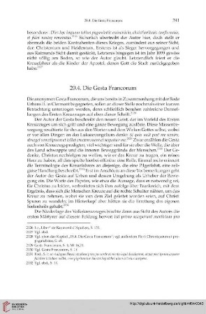 20.4. Die Gesta Francorum