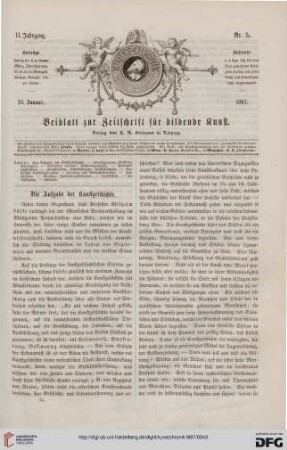 Heft 5 (25. Januar 1867)