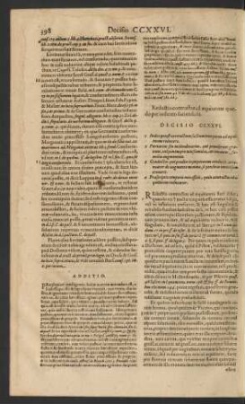 Decisio CCXXVI.