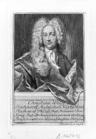Bildnis Wolff, Christian von