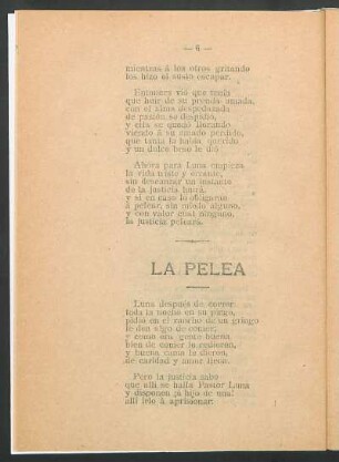 La pelea