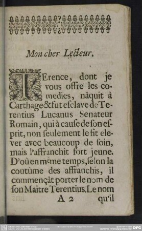 Mon cher Lecteur