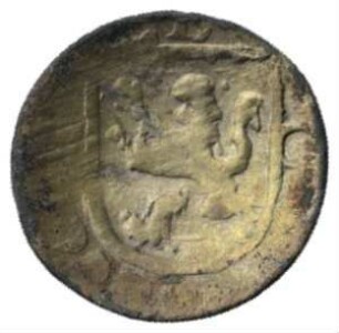 Münze, Pfennig (Schüsselpfennig), 16. Jh.