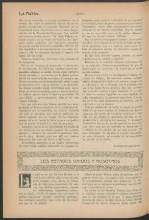 Los Estados Unidos y nosotros